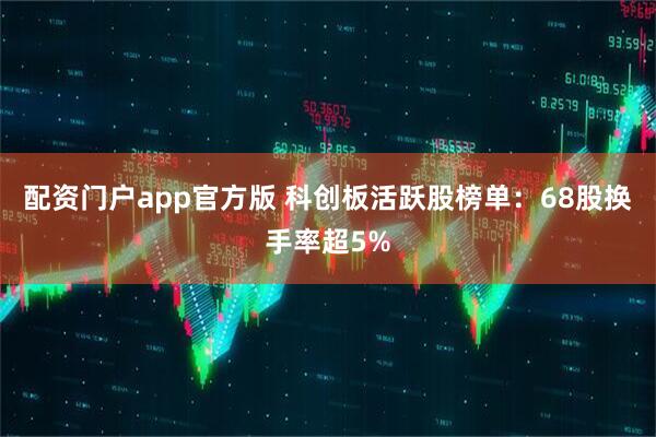 配资门户app官方版 科创板活跃股榜单：68股换手率超5%