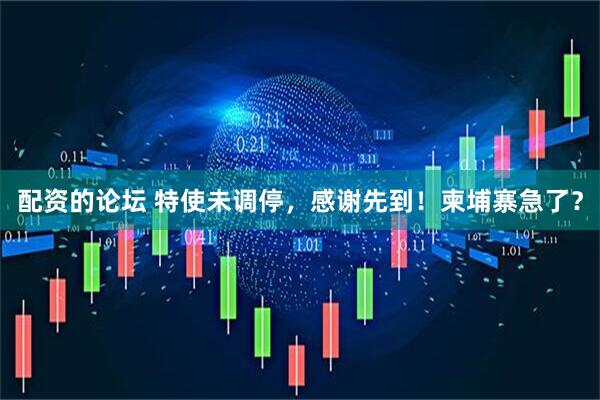 配资的论坛 特使未调停，感谢先到！柬埔寨急了？